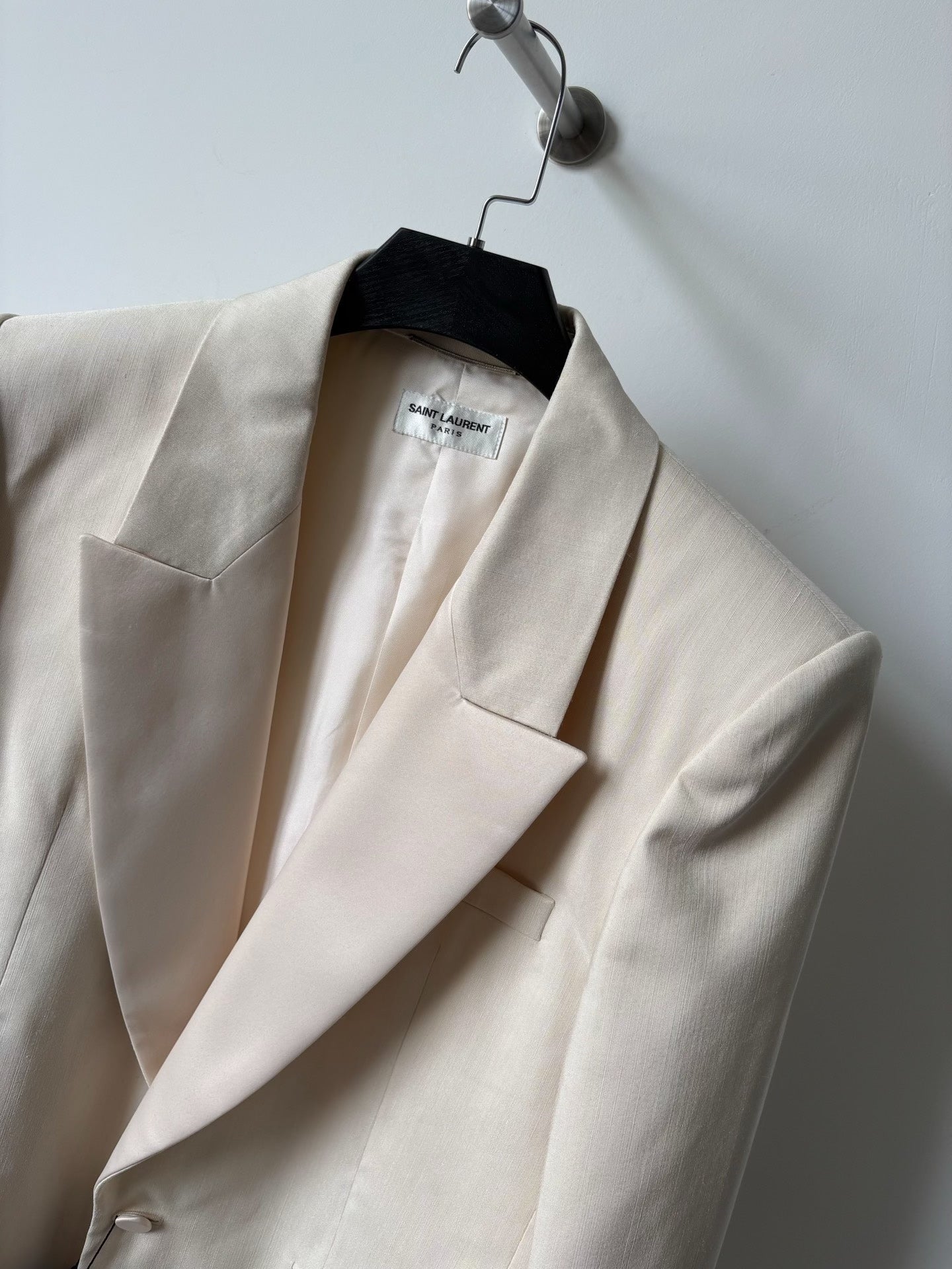 Saint Laurent Runway Padded Shoulder Blazer