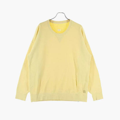 visvim jumbo sweat yellow pullover sweatshirt