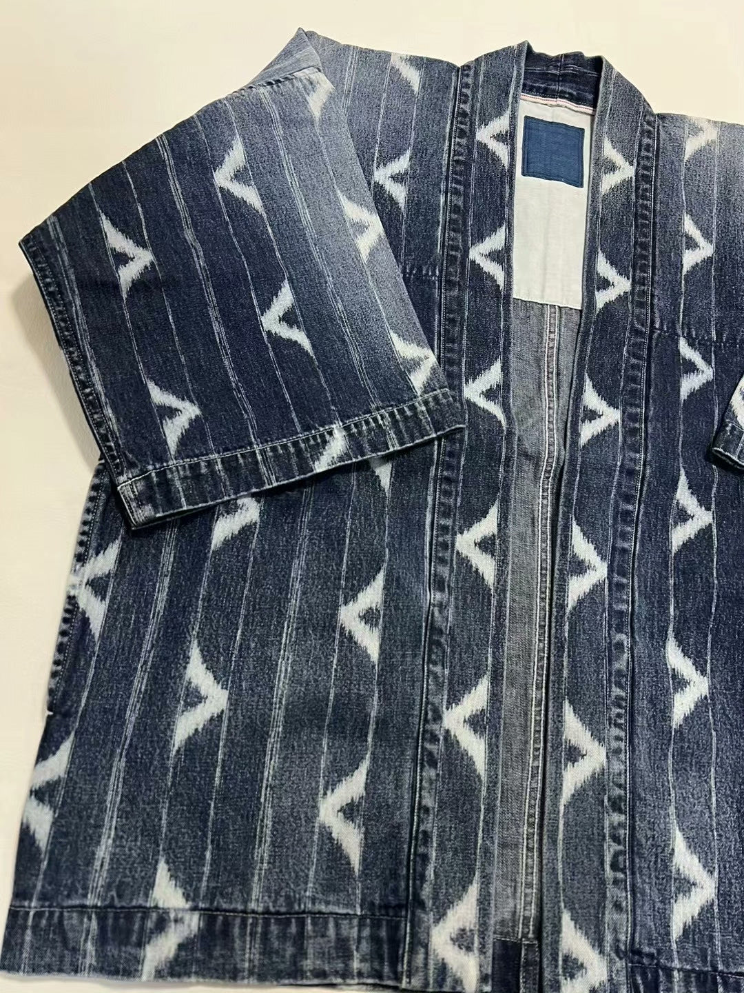 VISVIM 22 ICT SS HAPPI WABASH DMGD