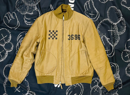 Navy Deck Jacket with Fleece Lining