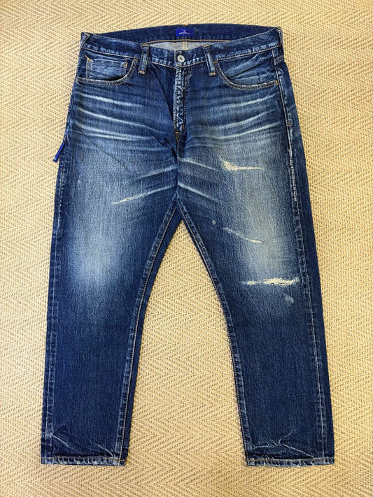 Vanquish & Fragment Washed Cropped Jeans