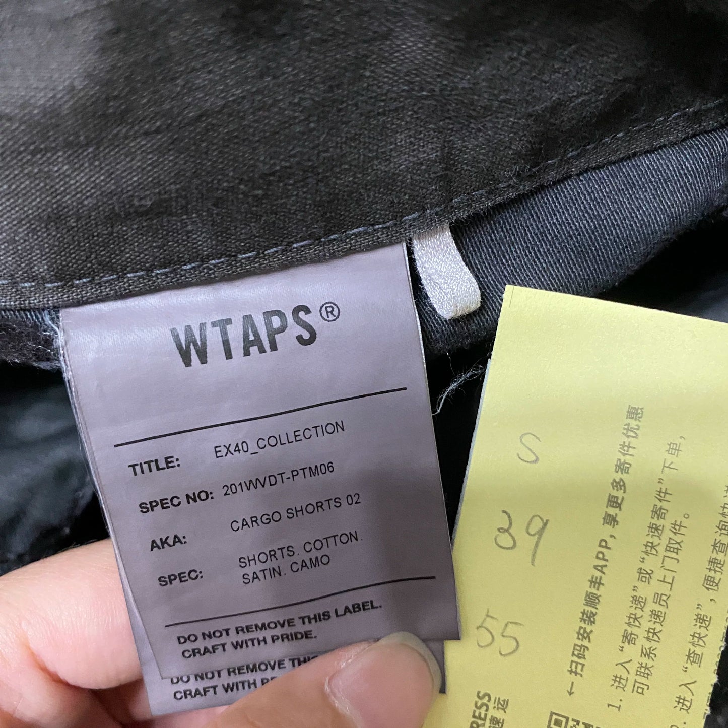 WTAPS 20SS Cargo Camouflage Shorts