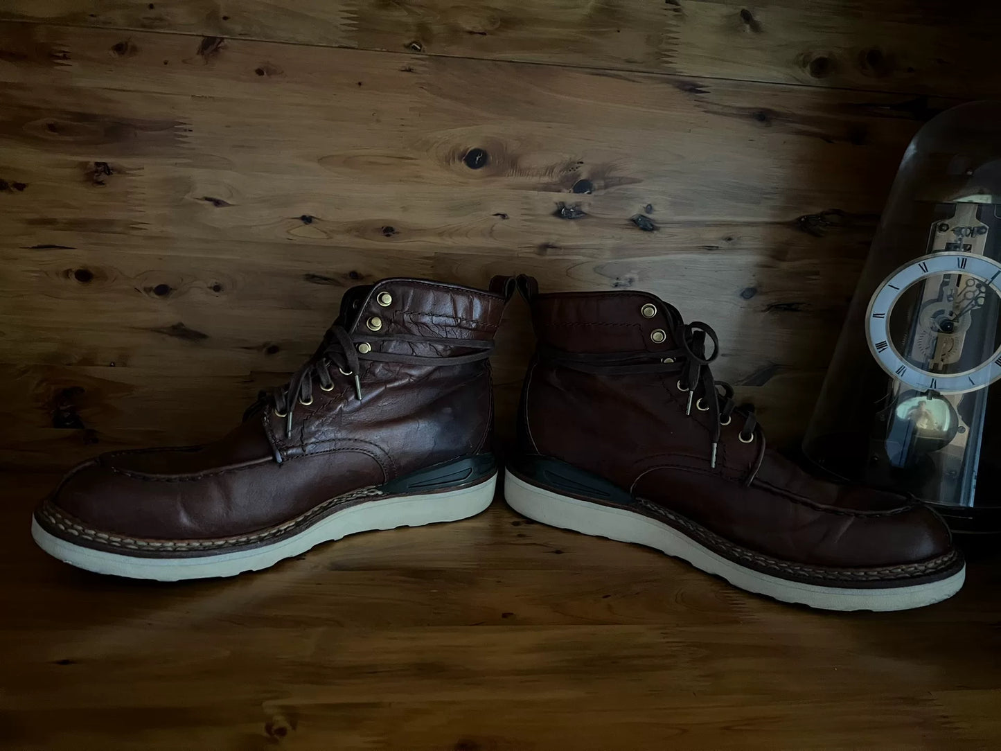 visvim armiger kngr folk kangaroo leather boots