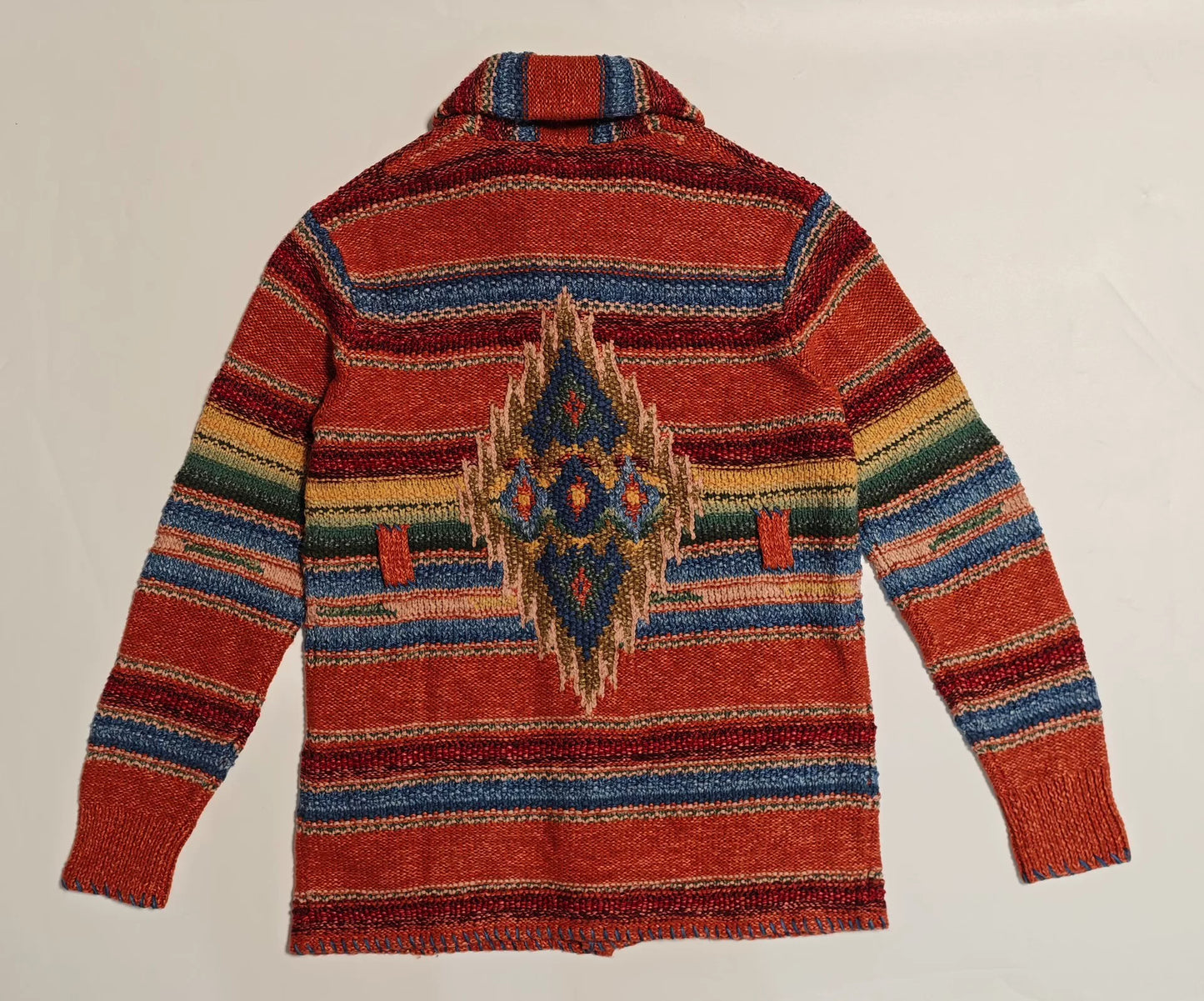Ralph Lauren RRL Hand-Knitted Cardigan Sweater