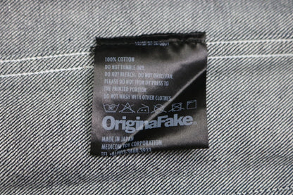 kaws graffiti denim jacket size m