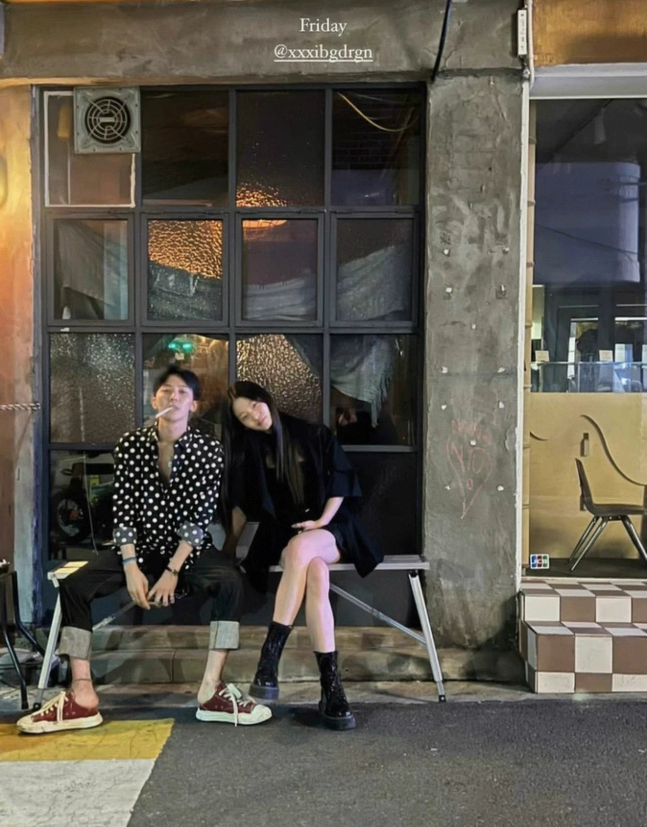 Saint Laurent Polka Dot Shirt with Fringes