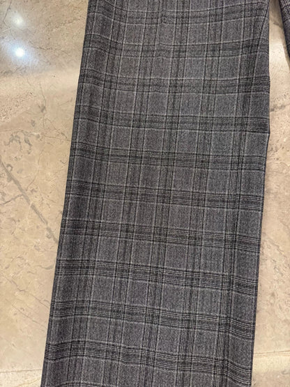 Celine Hedi Slimane Checkered Trousers