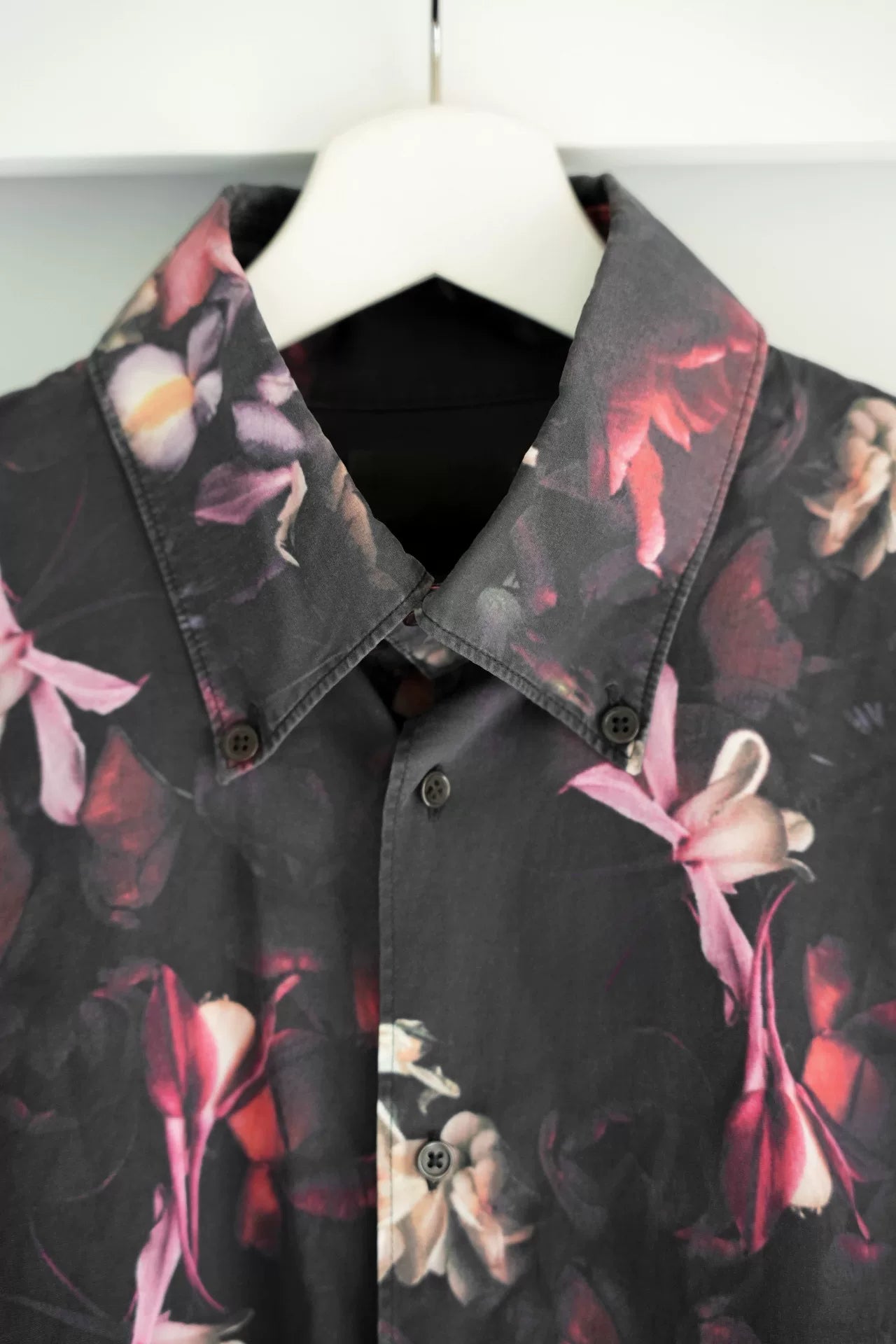 floral print long sleeve shirt by lad musician