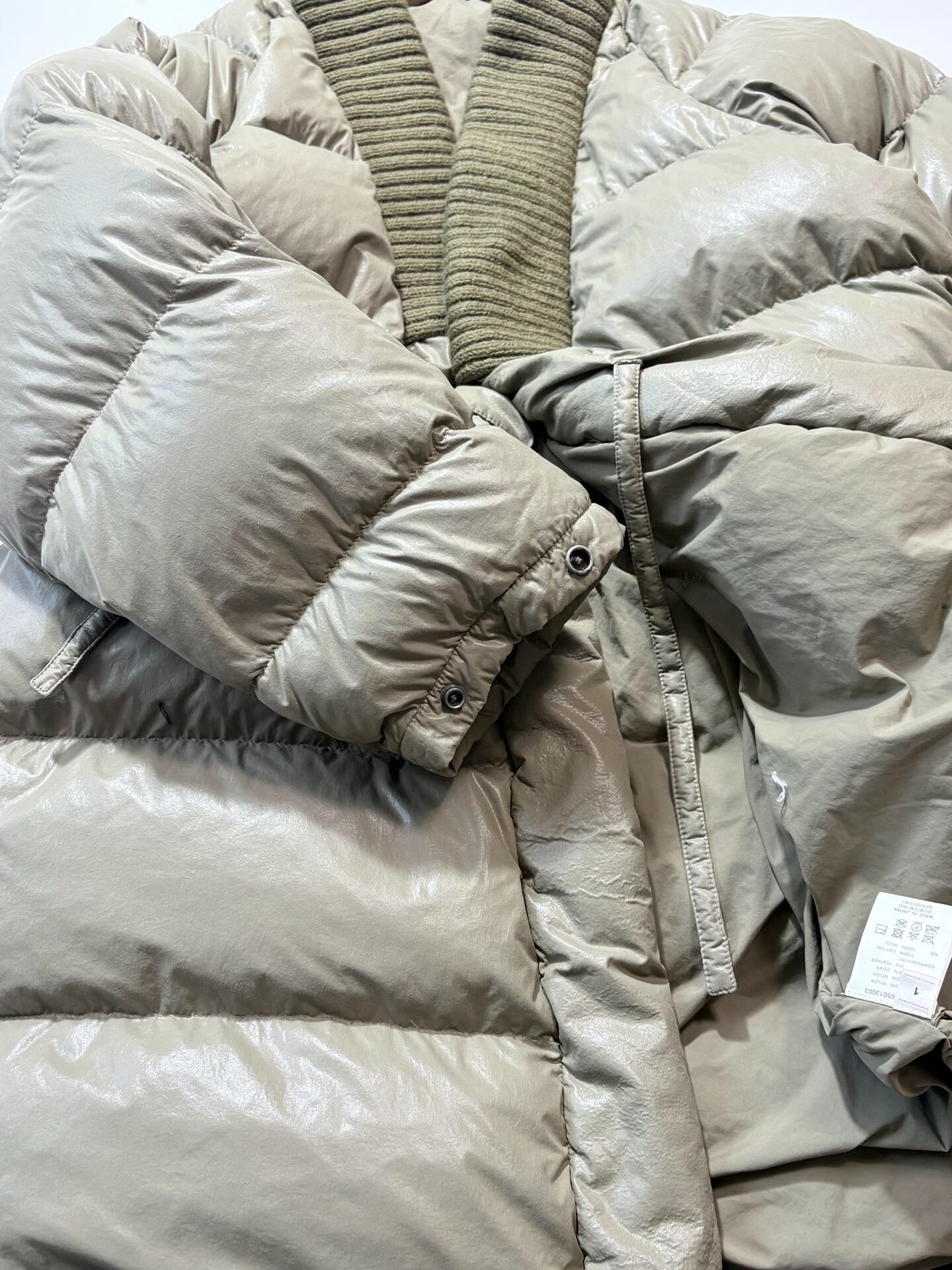VISVIM Yukata Down Mud-Dyed Robe