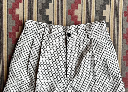 kuon cross sashiko casual shorts