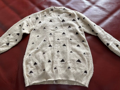VISVIM SELMER LONG TRIANGLE CARDIGAN