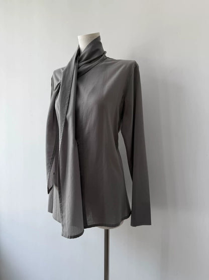 Yohji Yamamoto Long Sleeve Loose Shirt