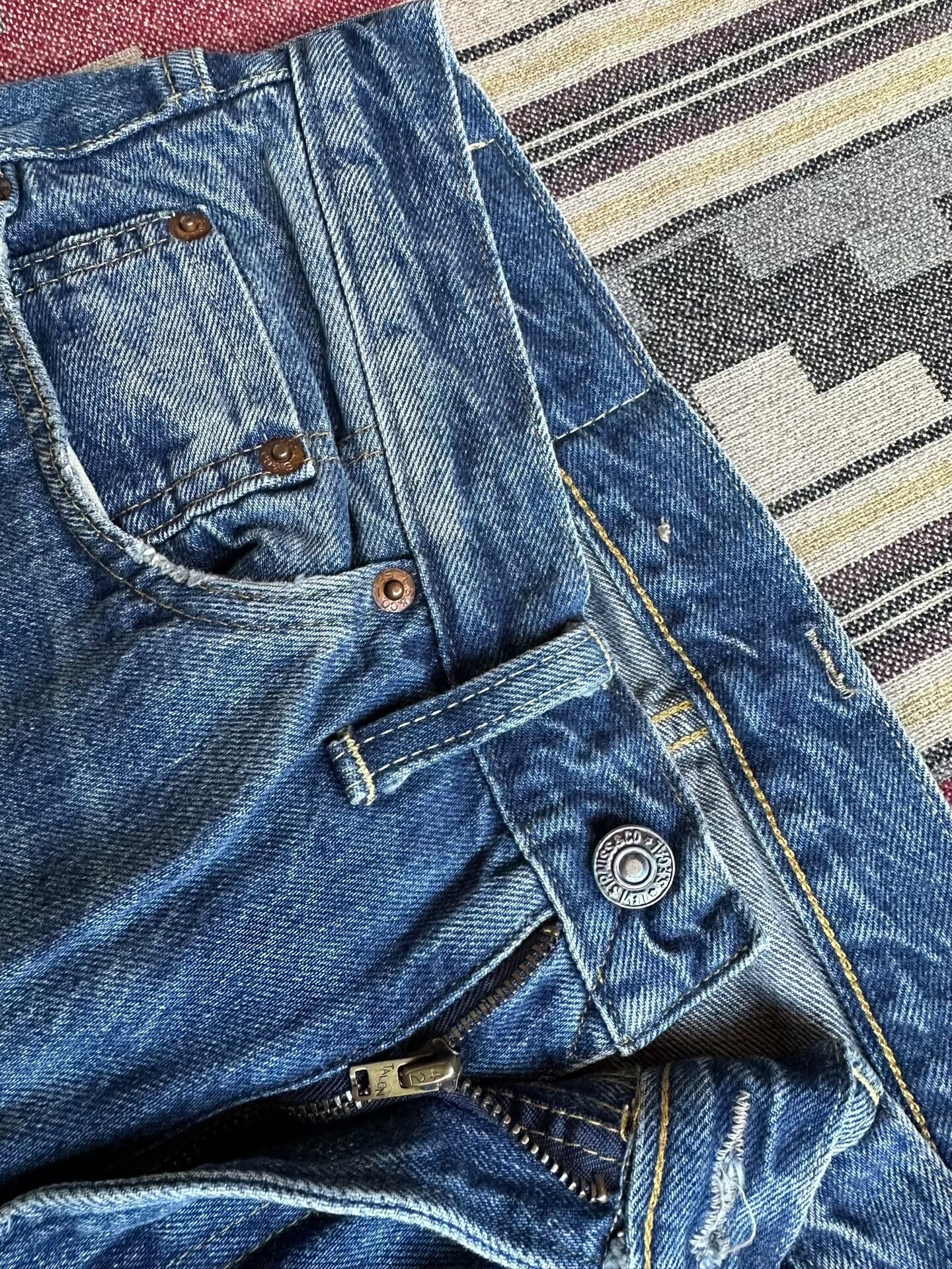 levi's 1954 501zxx vintage denim pants