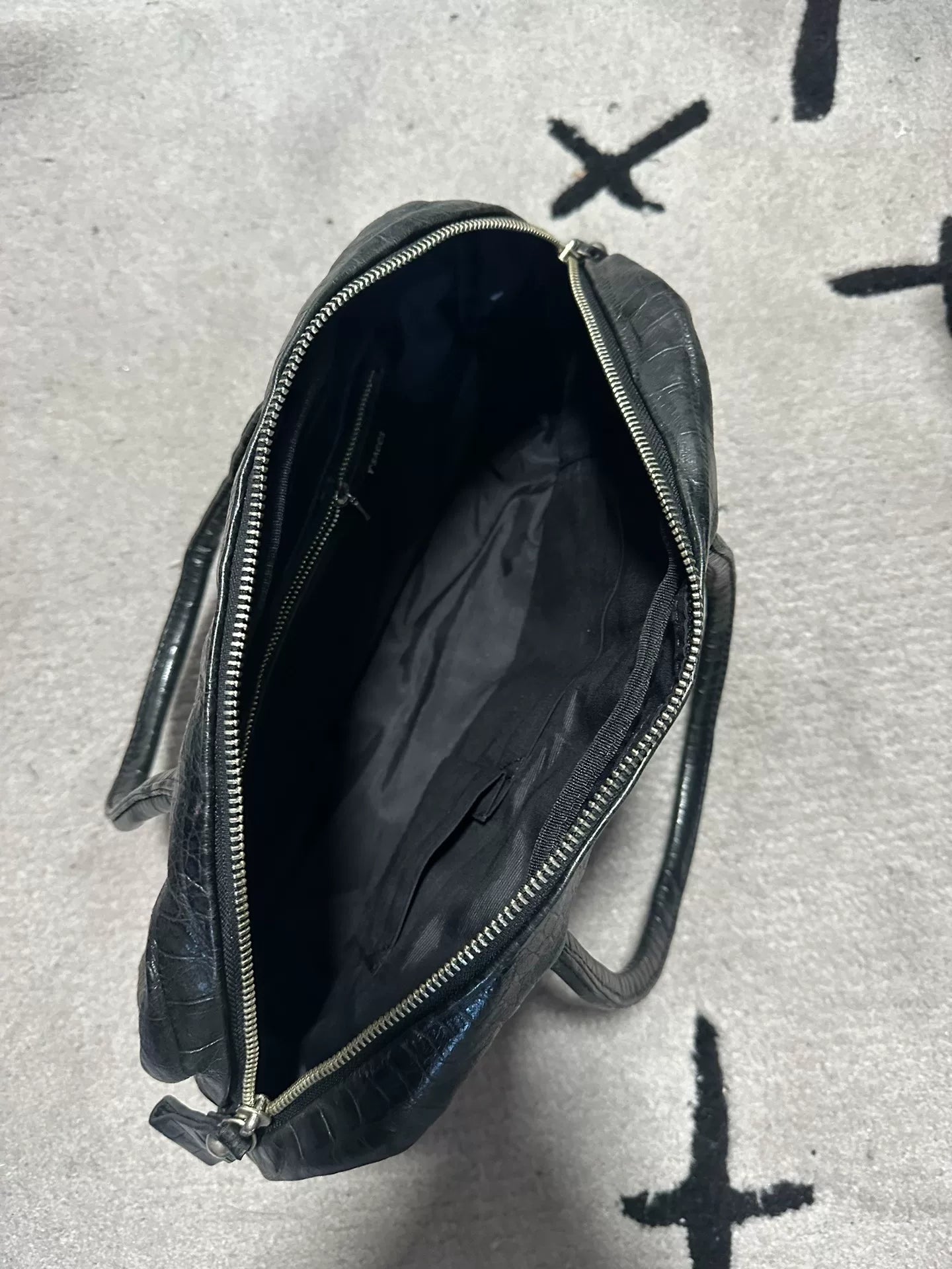 Y'Saccs Yohji Yamamoto Leather Hand Bag