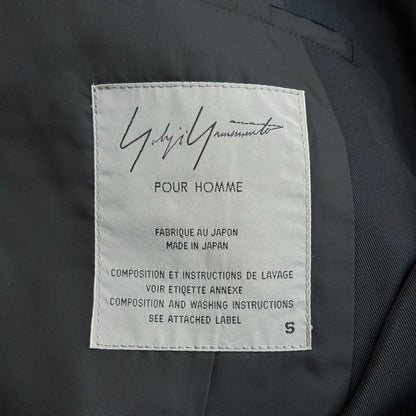 Yohji Yamamoto 99SS Curved Zipper Suit