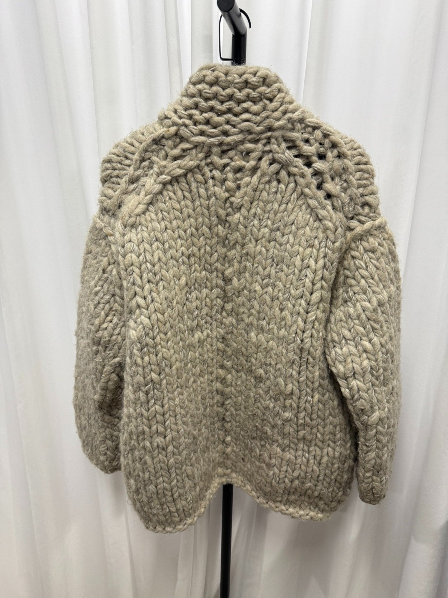Yohji Yamamoto Thick Knit Sweater Coat