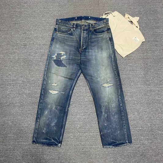 MADNESS 24AW Made in Japan Washed Distressed Jeans