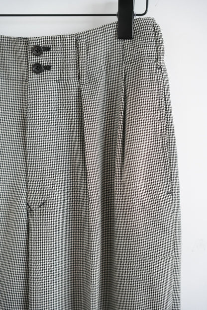 Yohji Yamamoto 90s Houndstooth Wool Trousers