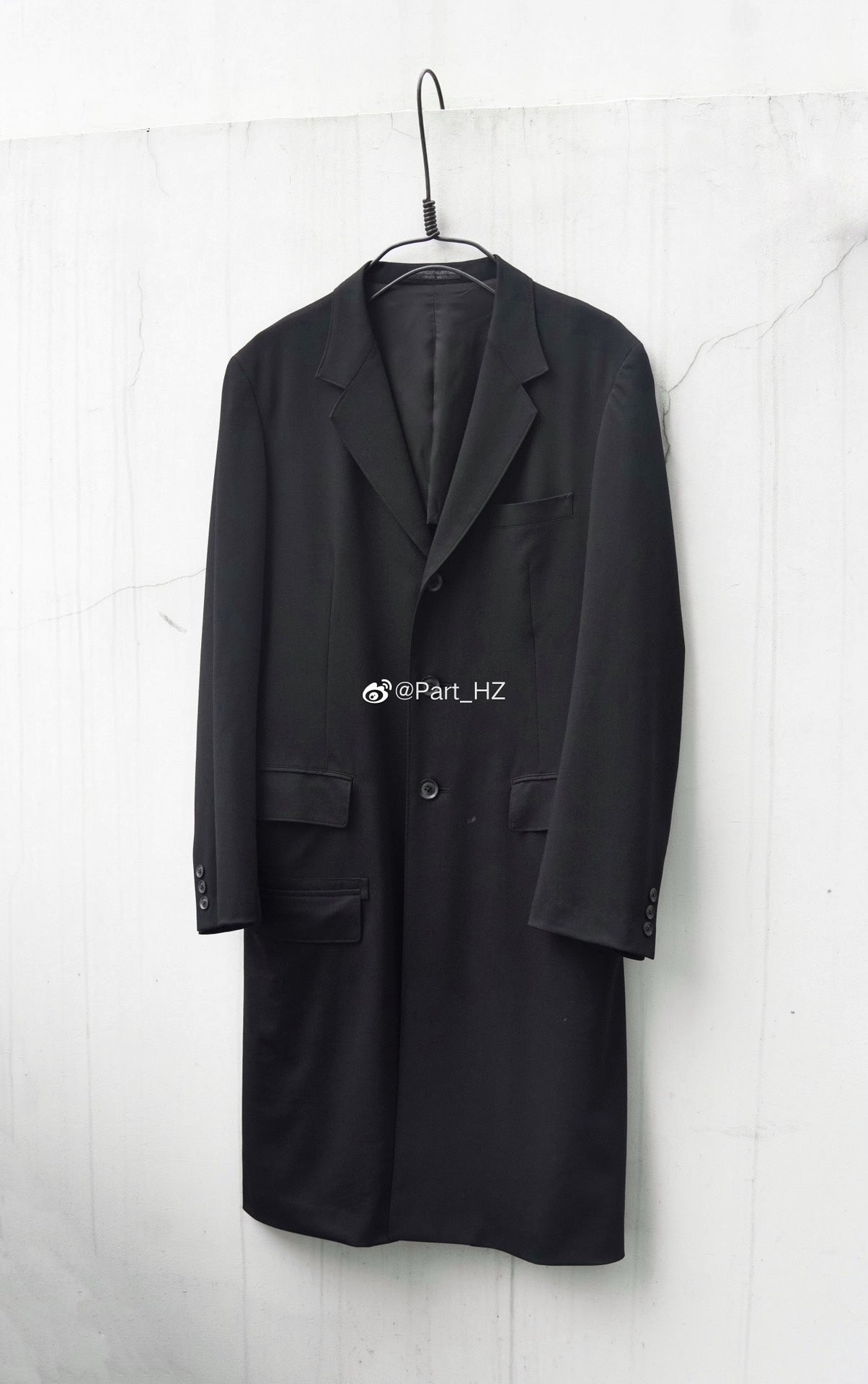 Yohji Yamamoto Pour Homme S/S 2019 Wool Coat