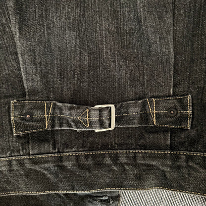 black washed denim jacket by tenderloin k-7