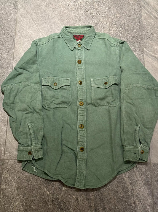 Green Flannel Shirt for Autumn Wear