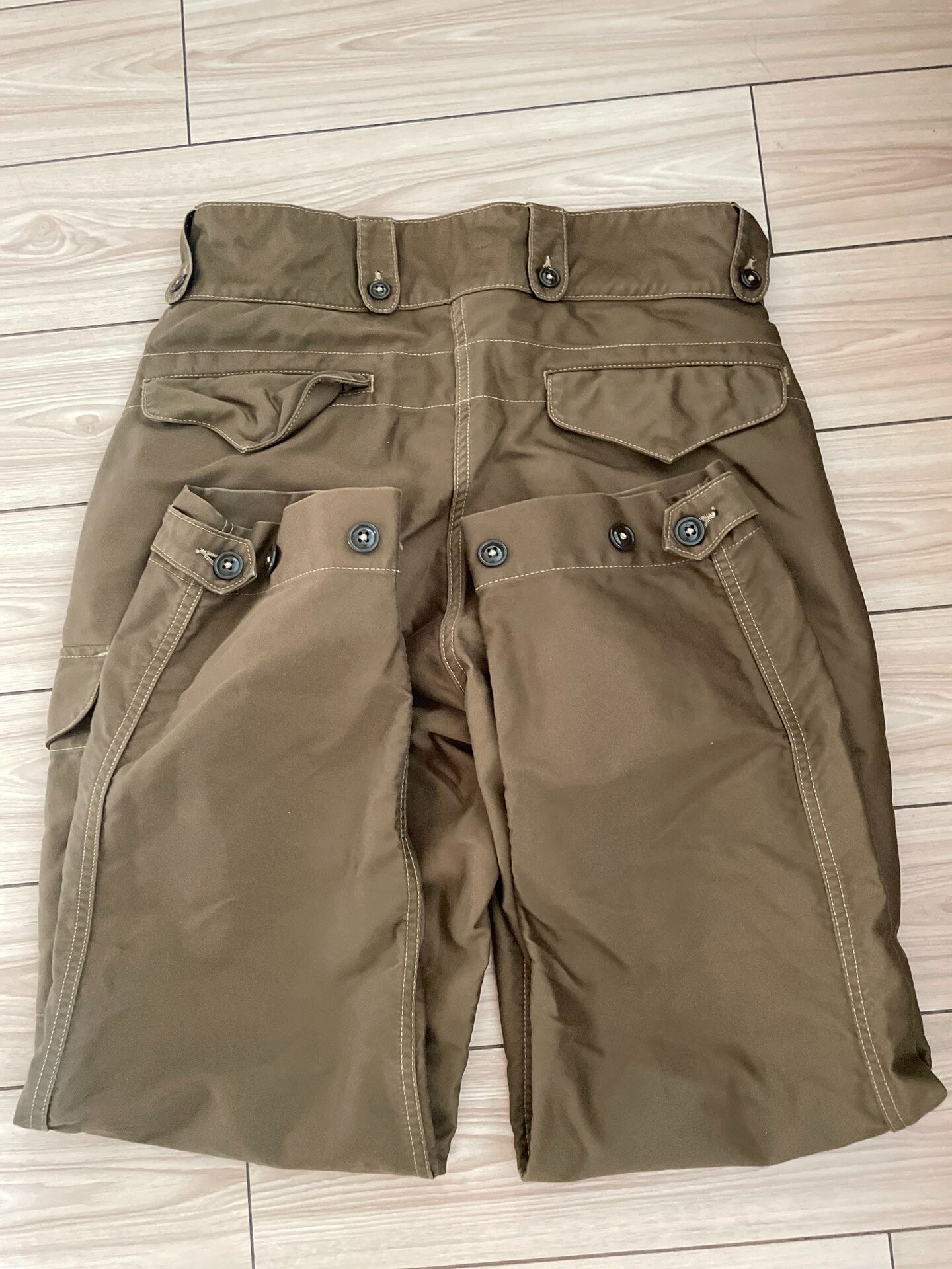 Freewheelers Brown Cargo Shorts