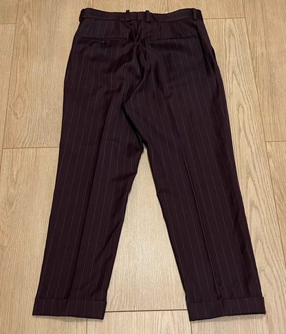 WACKO MARIA Pinstriped Pleated Trousers