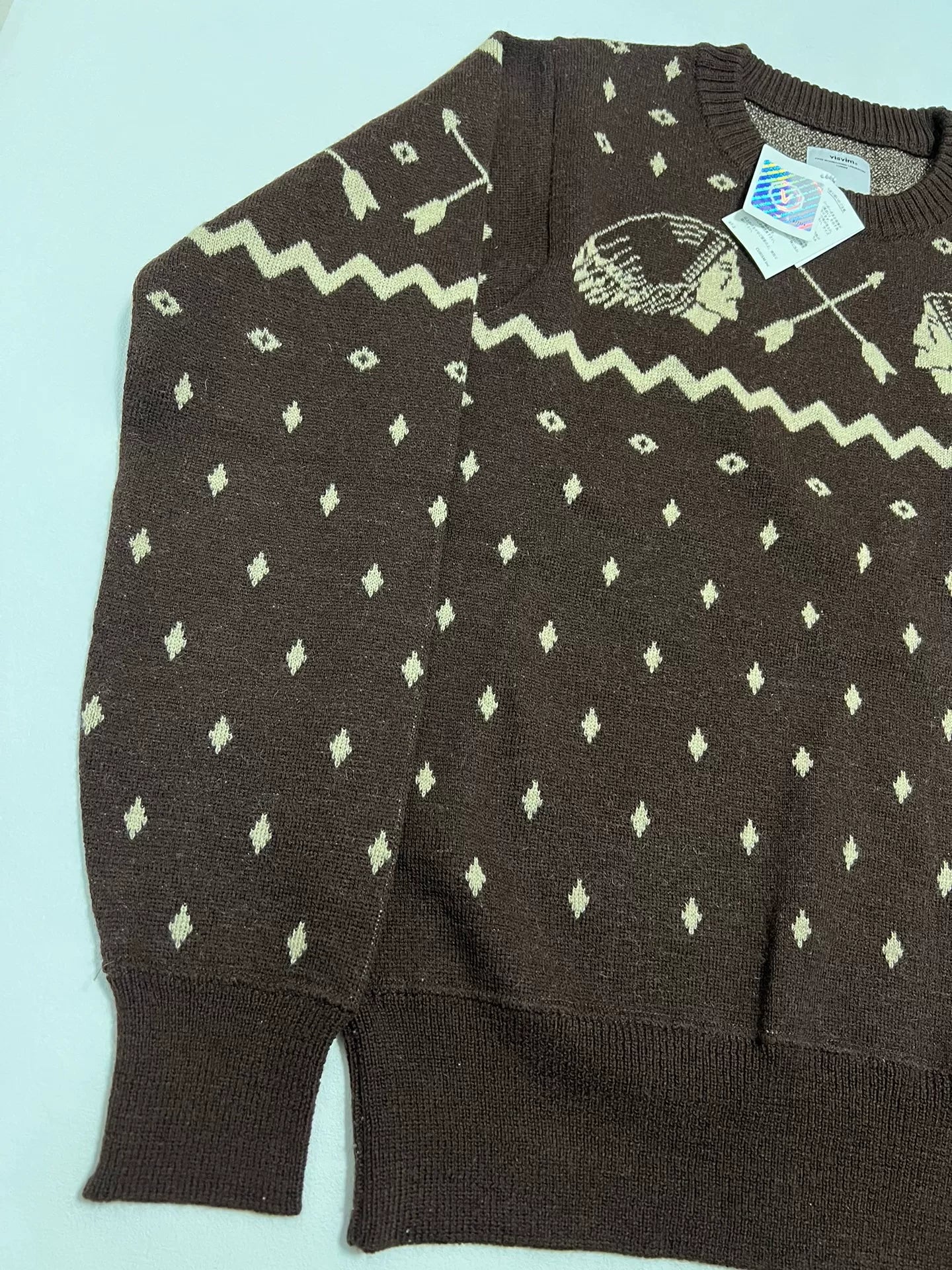 visvim 17AW VNTG Native Jacquard Knit