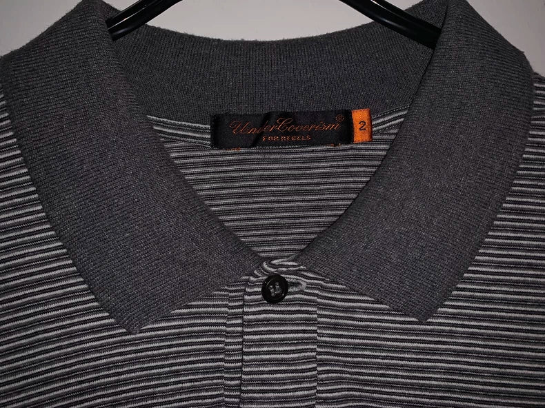 Undercover 06SS Stripe Paneled Tee