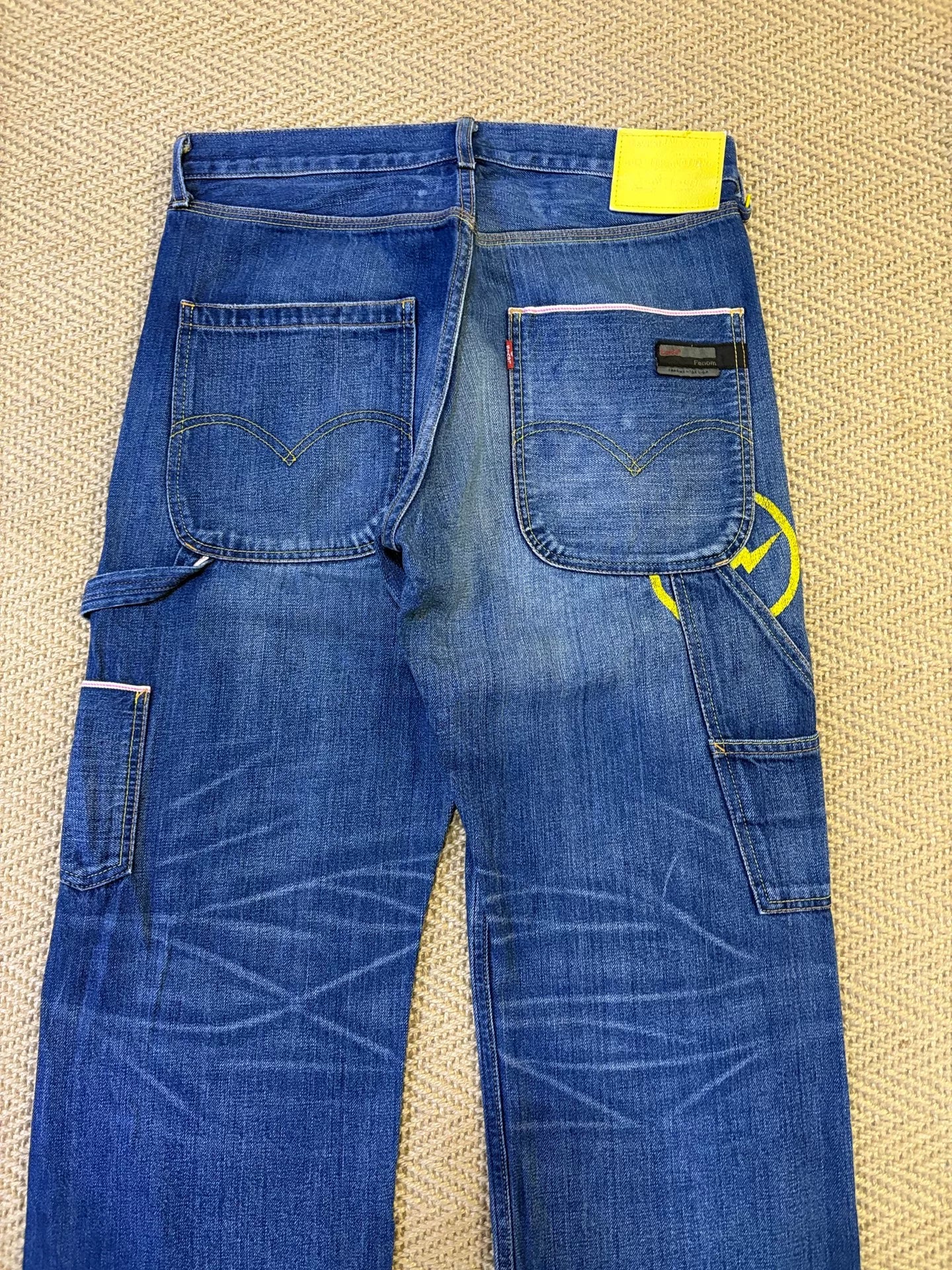 Levi's Fenom Yellow Flash Cargo Jeans