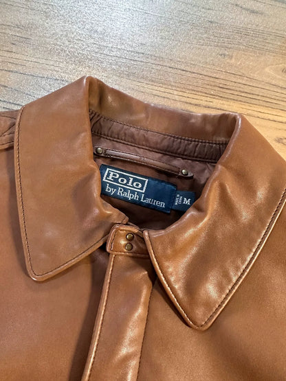 RRL Ralph Lauren A2 Leather Jacket