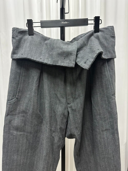 Yohji Yamamoto Striped Dress Trousers 2011