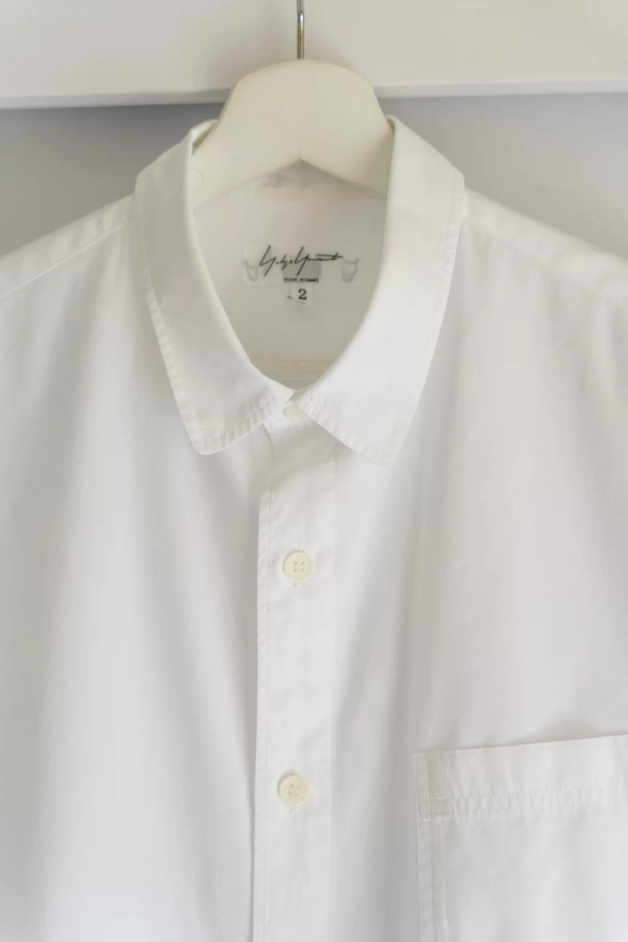 Yohji Yamamoto White Dress Shirt