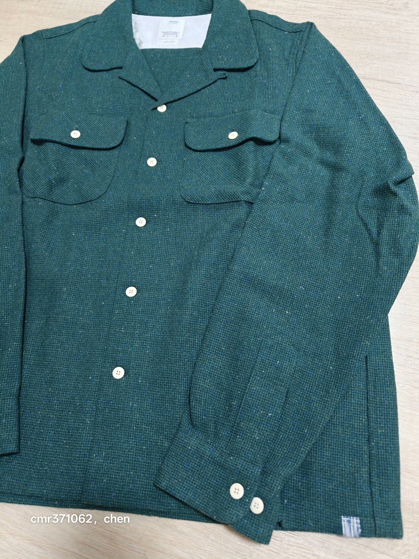VISVIM 22AW BOOMER SHIRT L/S DONEGAL