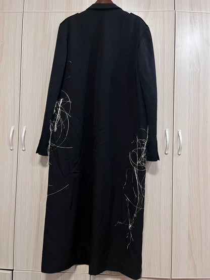 Yohji Yamamoto 19AW Sheep Pattern Coat