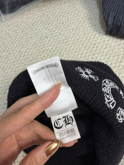 Chrome Hearts Horseshoe Embroidery Beanie