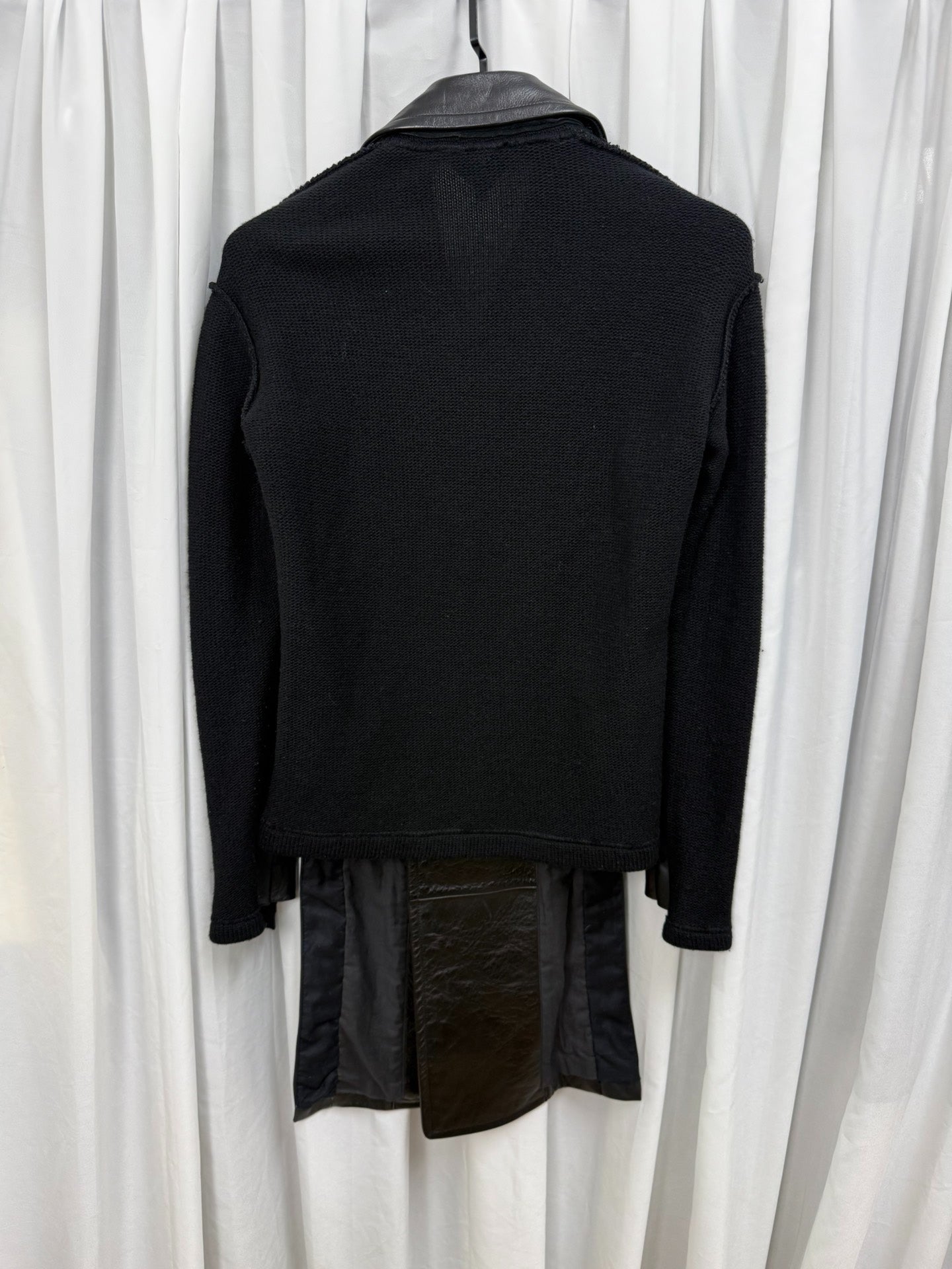 Comme des Garçons 02AW Leather Coat