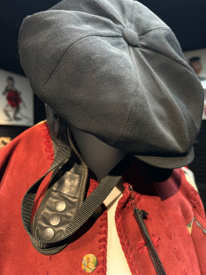 number nine pilot cap in noir color