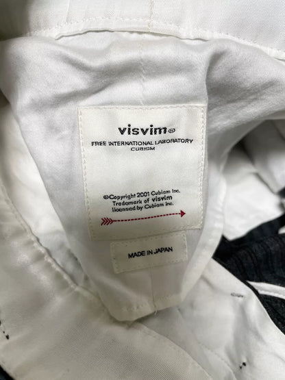 visvim hakama santome striped casual pants