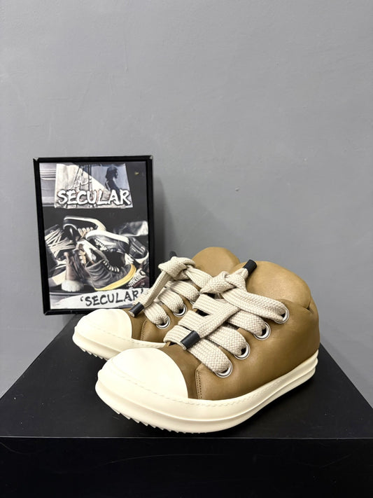 Rick Owens Main Line Low-Top Chunky Sneakers