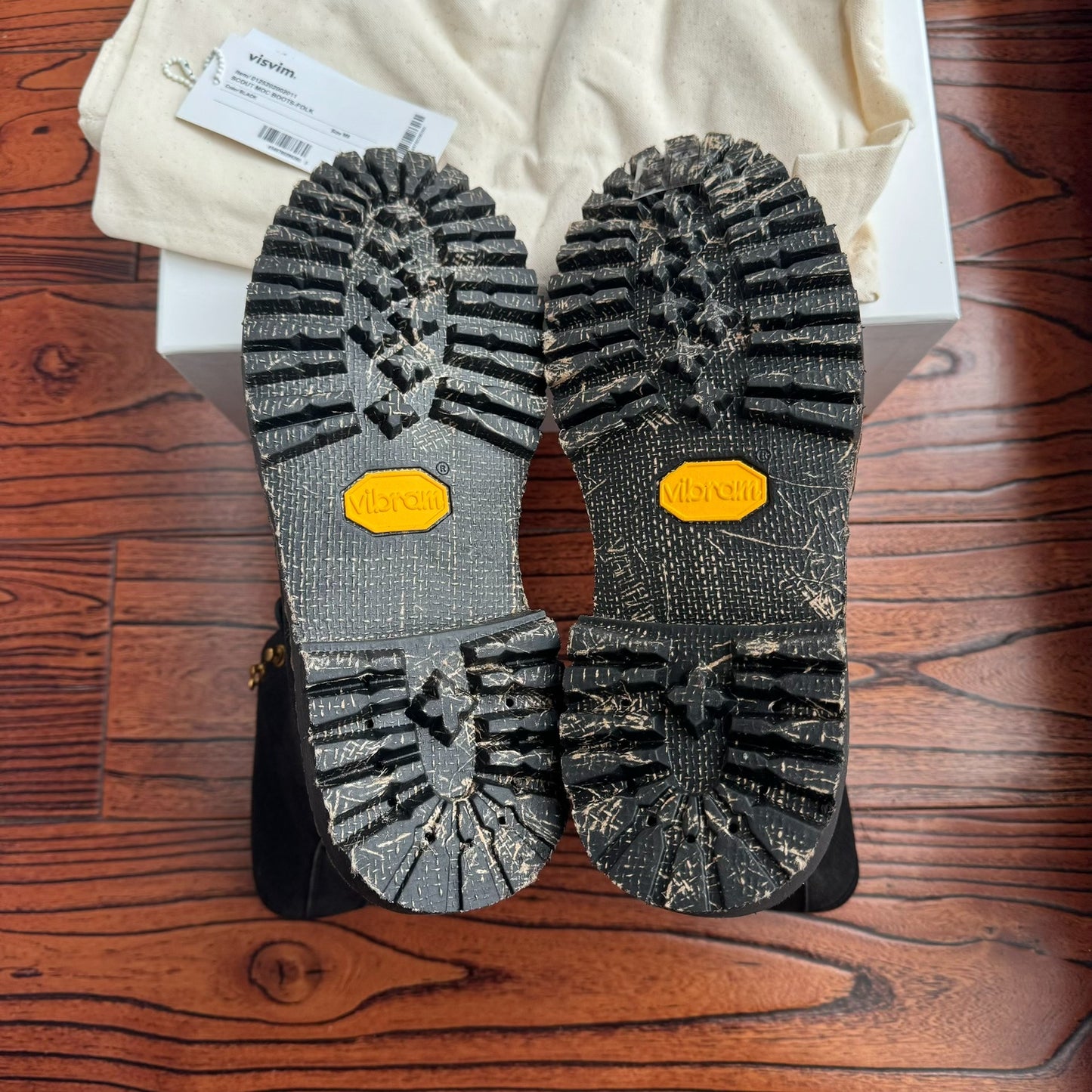 VISVIM 25AW SCOUT MOC BOOTS HI-FOLK