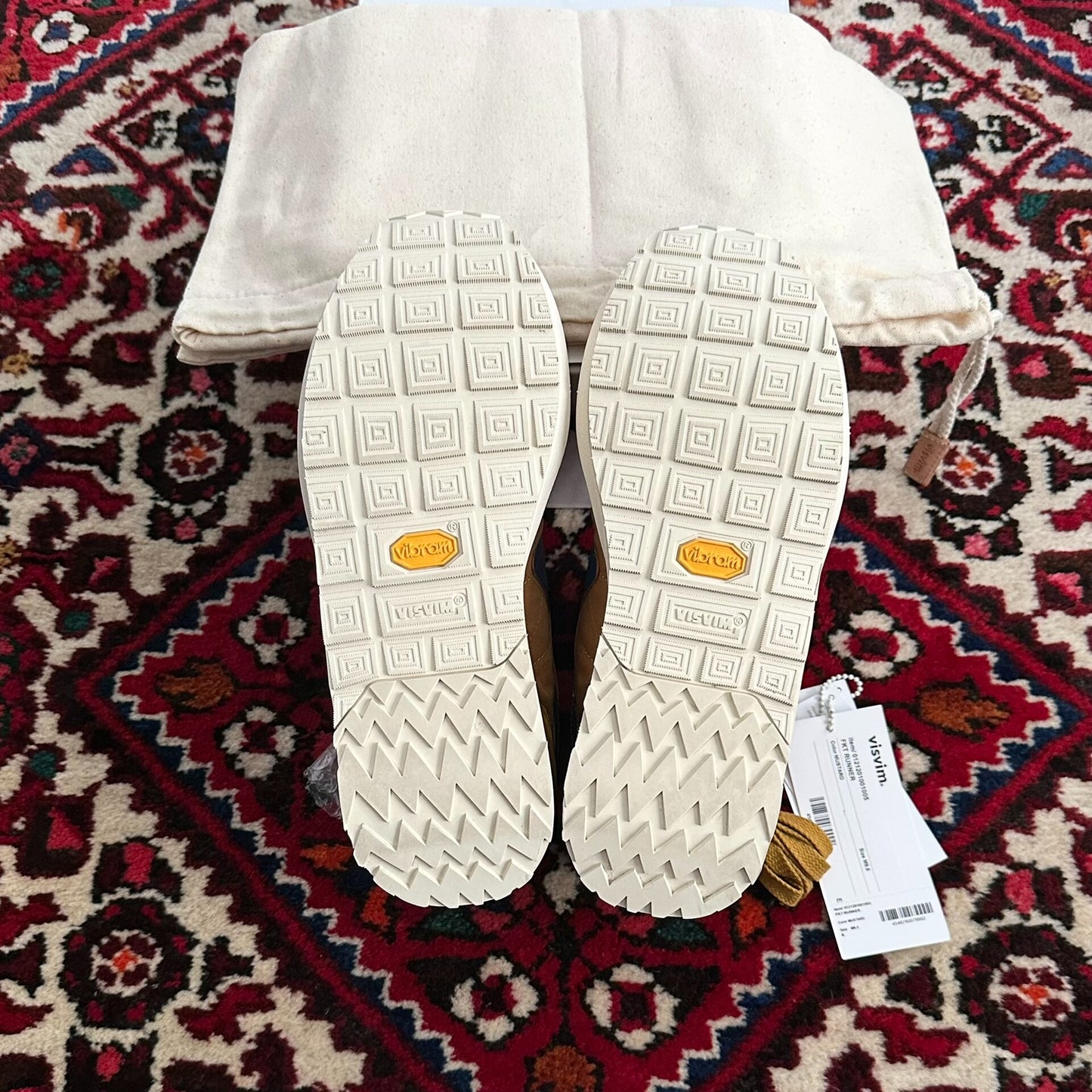 Visvim FKT Runner Sneakers Size 9.5