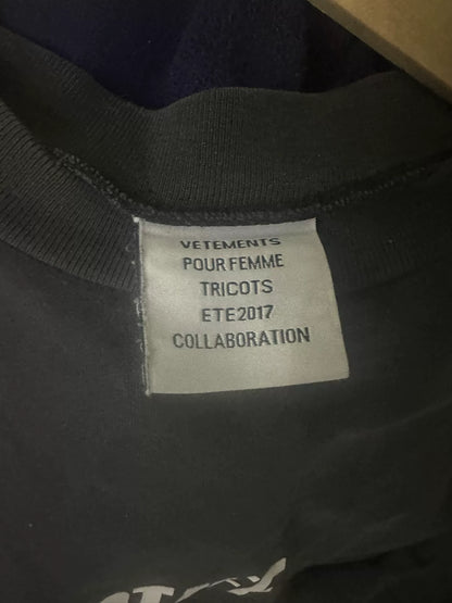 vetements staff short sleeve t-shirt