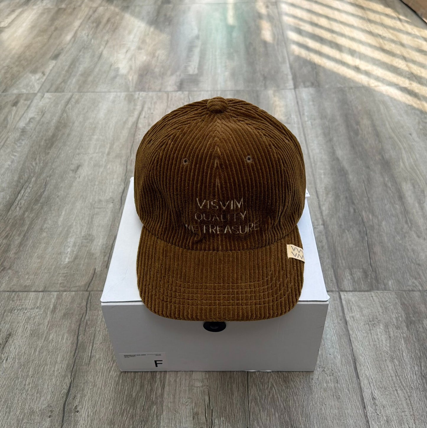 VISVIM EXCELSIOR II WOOL CORDS CAP
