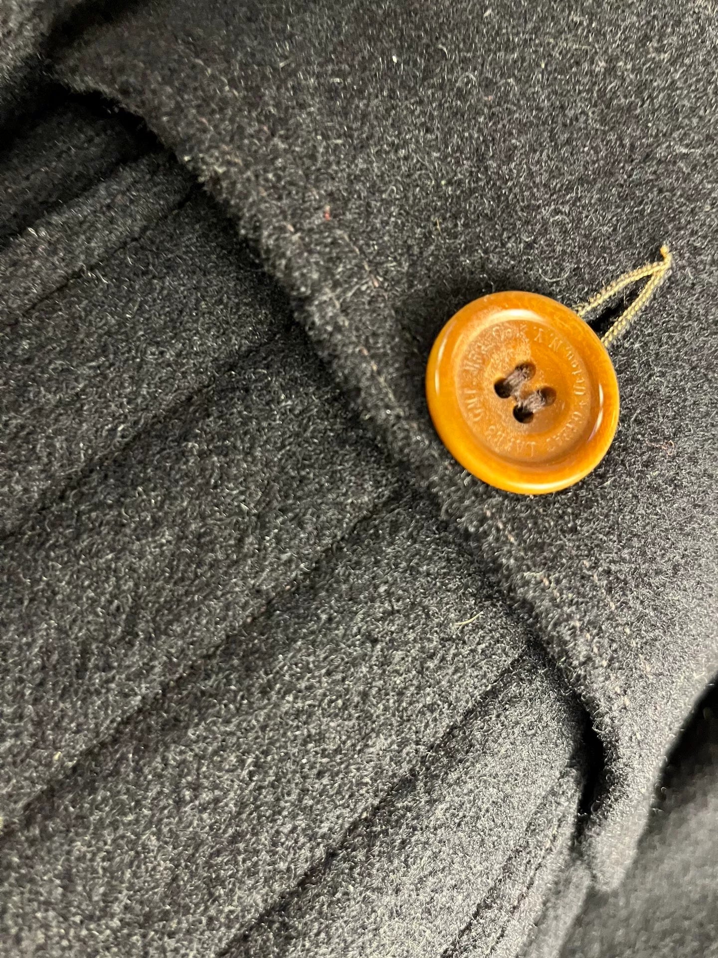 Freewheelers Wool Hunting Coat Black