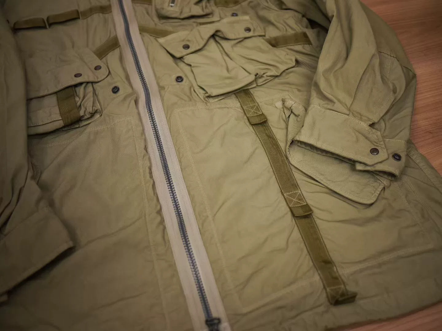 20AW VISVIM Paratrooper Coat Khaki