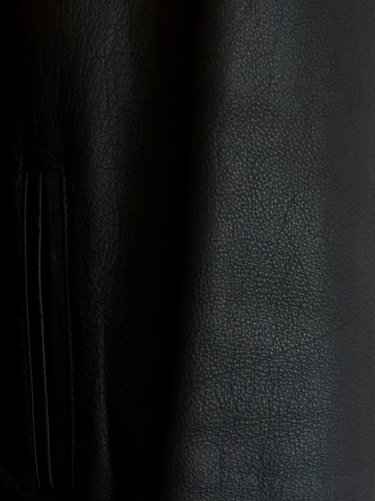 raf simons aw 1998 leather bomber jacket