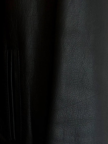 raf simons aw 1998 leather bomber jacket