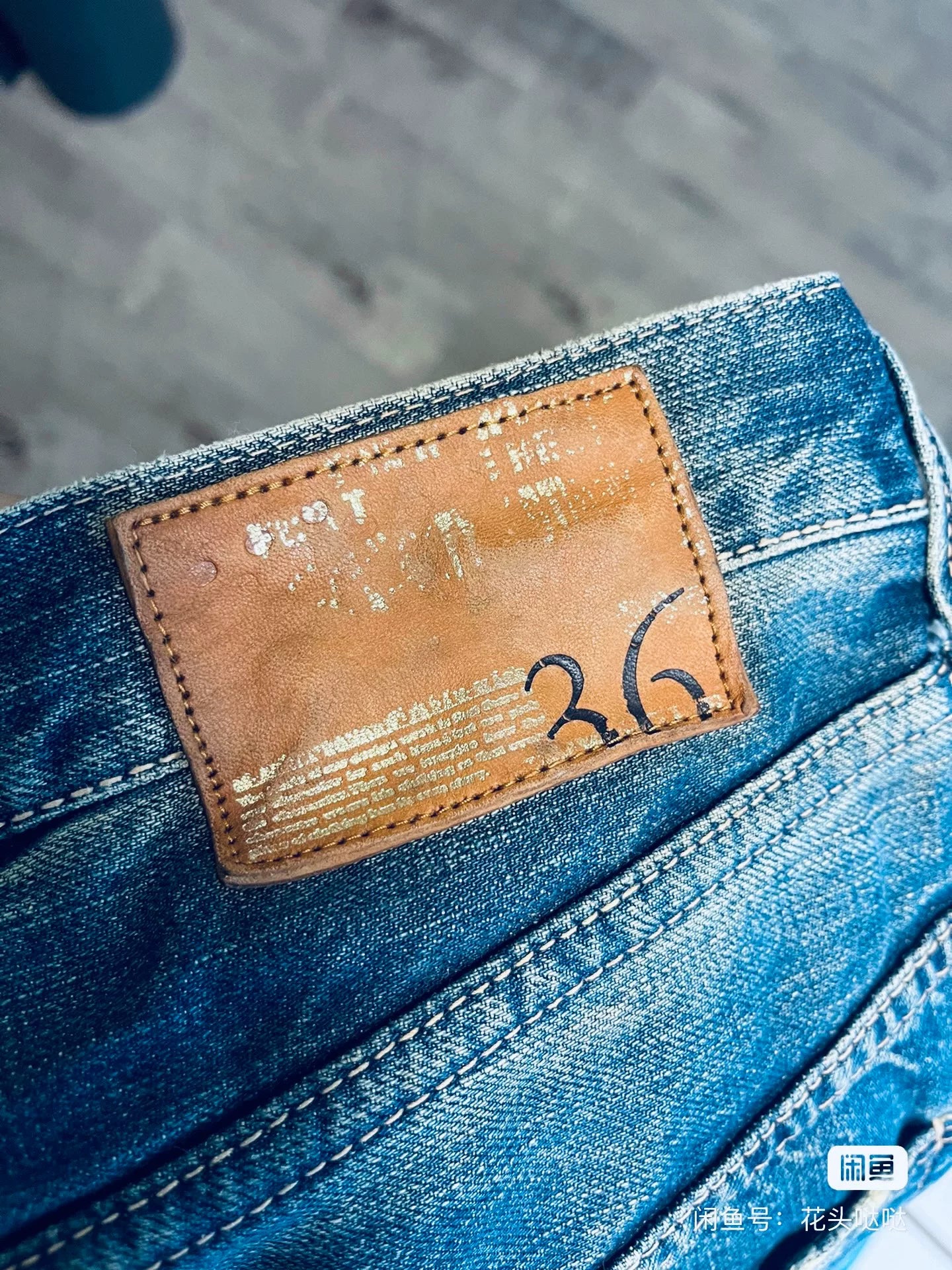Double RL Anachronorm Indigo Washed Jeans