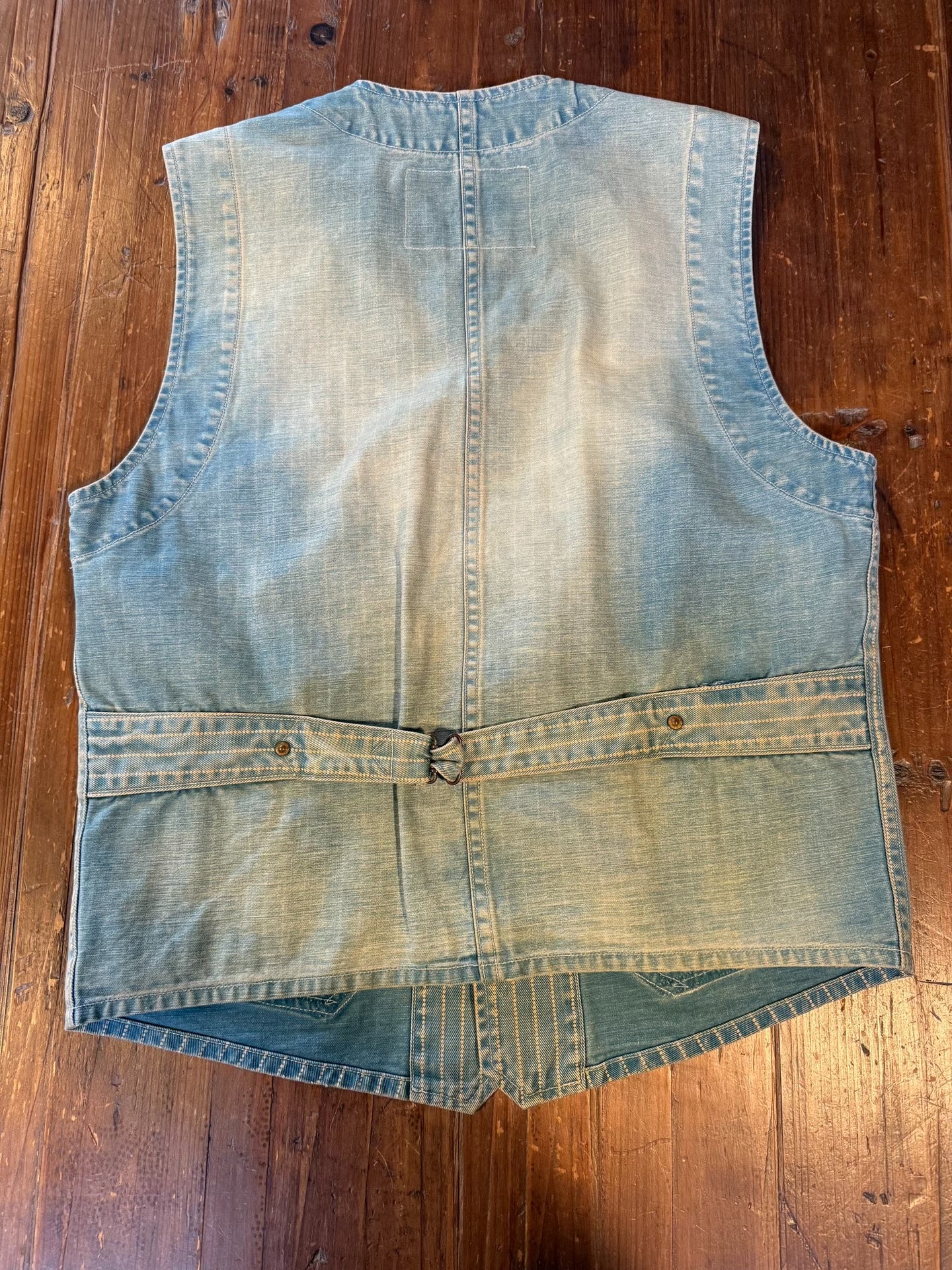 RRL Wabash Stripe Vest